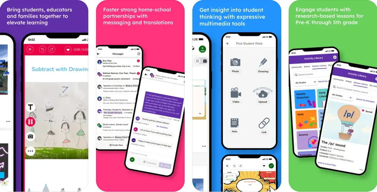 Seesaw educational App